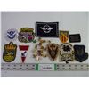 Image 1 : (10) Assorted Badges and (17) Pins