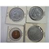 Image 5 : (16) Coin Tokens and Britain Decimal Coins