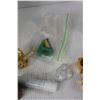 Image 5 : Roughriders Piggy Bank, Silver Bamboo Picture Frame - 5" x 7", Porcelain Basket, Assorted Items