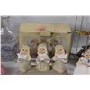 Image 2 : Dorthee Singing Angels, Wine Bottle, Bird in a Cage Decoration, (2) Cream Pourers, Assorted Decorati