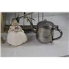 Image 3 : Dorthee Singing Angels, Wine Bottle, Bird in a Cage Decoration, (2) Cream Pourers, Assorted Decorati