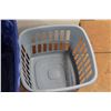 Image 4 : * (2) Totes, Laundry Hamper, Curtain, (2) Buckets