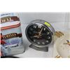 Image 6 : Host Easy Flo Pourer Set, (2) Decorative Plates, Tray, Paper Holder, Clock, Turtles Tin, Small Licen