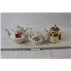 Image 1 : (3) Teapots