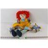 Image 1 : (2) Banana's in Pajamas Dolls, Raggedy Ann