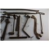 Image 10 : Wrenches, Crowbar and Adjustable Wrench and Assorted Tools