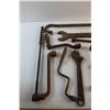 Image 2 : Wrenches, Crowbar and Adjustable Wrench and Assorted Tools