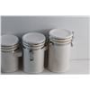 Image 3 : Ceramic Kitchen Canister Set