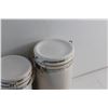 Image 4 : Ceramic Kitchen Canister Set