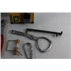 Image 2 : Digital Multimeter, 5/8'' Receiver Lock Kit, Carbide Saw Blade, Pliers and Assorted Items