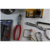 Image 3 : Digital Multimeter, 5/8'' Receiver Lock Kit, Carbide Saw Blade, Pliers and Assorted Items