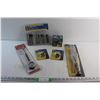 Image 1 : 12pc Hollow Punch Set, 12V Power Converter, Toggle Switches and Assorted Items