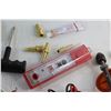 Image 8 : 4 in 1 Copper Pipe Cleaner, Utility Knife with Thumb Lock, Hand Drill and Assorted Hardware