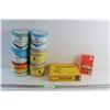 Image 1 : (6) Vintage Assorted Tobacco Tins, Cuban Crooks Cigar Box and Dutch Master Valet Pack
