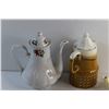 Image 2 : (2) Ceramic Coffee Pots and Tea Pot