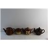 Image 10 : (4) Ceramic Tea Pots and Sugar Bowl