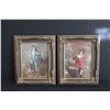 Image 1 : (2) Framed Renaissance Prints - Blue Boy & Red Boy 11'' x 9''