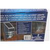 Image 2 : 4 Pack Solar Powered LED Accent Lights - As Is