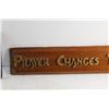 Image 5 : (2) Wooden Wall Signs - ''Prayer Changes Things & ''Happy Easter'' and Car Plate Frame