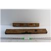 Image 1 : Vintage Wooden Carpenters Levels