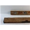 Image 5 : Vintage Wooden Carpenters Levels