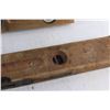 Image 7 : Vintage Wooden Carpenters Levels