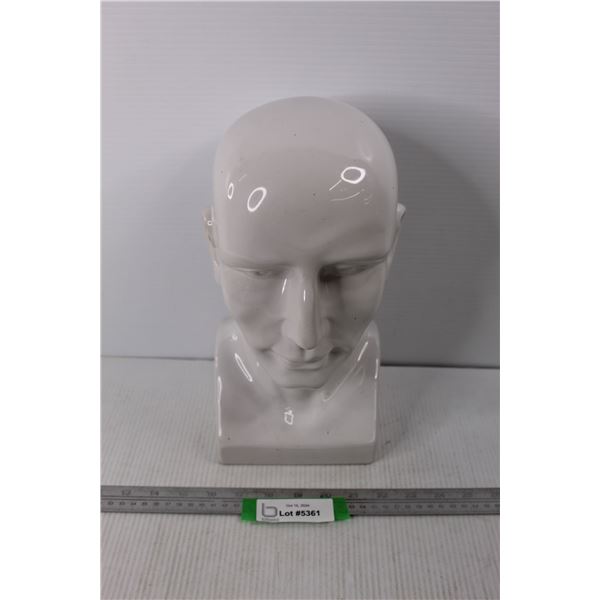 White Porcelin Head/ Bust