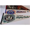 Image 2 : (3) NHL Hockey Pennants: Ottawa Senators, Edmonton Oilers, Anaheim Mighty Ducks
