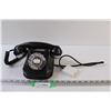 Image 1 : Vintage Black Landline Telephone - as is