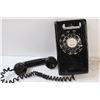 Image 2 : Vintage Black Landline Telephone - as is