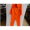 Image 1 : High Visibility Safety Coveralls-Size Large