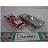 Image 1 : (2) 1:43 Cars- 1957 Pontiac Bonneville and 1966 Pontiac GTO
