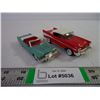 Image 1 : (2) 1:43 Cars-1957 Chev Bel Air and 1976 Cadillac