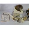Image 4 : Vintage Kenmore Blender(powers on) Food Processor Accessory Kit and Miracle Chef Kit