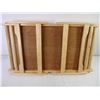 Image 3 : Wood Breakfast Tray with Handle Foldable Legs