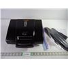 Image 1 : George Foreman Grilling Machine-powers on with accessories