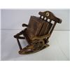 Image 4 : Set of (6) Coasters with Wooden Rocking Chair Holder