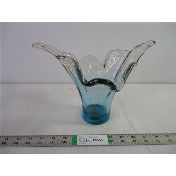 Hand Blown Glass Vase