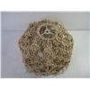 Image 3 : Vintage Macrame /Crochet Lamp Shade with Lamp