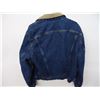 Image 4 : Vintage 90's Blue Bay Stormrider Blanket Lined Denim Jean Trucker Jacket-Size Small