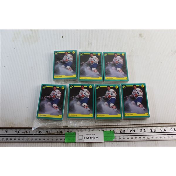 (7) Classic Limited Edition 91' Hockey Cards - Sealed