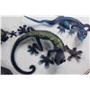 Image 3 : Tin Lizard Decorations