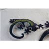 Image 4 : Tin Lizard Decorations