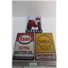Image 1 : Esso, Farmall & Shell Signs 12'' x 8''