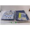 Image 1 : (2) Tarps - 6ft x 8ft & 5ft x 7ft - NIB