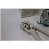 Image 2 : Shop Tool Lot: Electrical Power Boxes - Assorted, Wire Cutter, Shut-off Valves ,Plumbing Snake, Pres