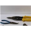 Image 2 : Shop Tools Lot: Wire Pliers, Pliers, Screwdrivers, Misc.