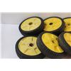 Image 2 : (8) John Deere Mower Wheels (as is)