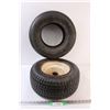 Image 1 : (2) Mower Tires - 16 x 6.5 8NHS (as is)