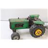 Image 2 : Tonka Metal Tractor Toy & Seeder - Some Wear